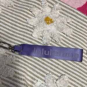Lululemon Purple Keychain